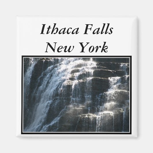 Aimant Cascades d'Ithaca Falls New York (Devant)