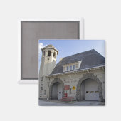 Aimant Caserne de pompiers numéro 19 à Washington, D.C. (Recto/Verso)