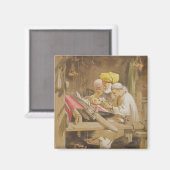 Aimant Cashmere Shawls: Weaving, 1863 (chromolitho) (Recto/Verso)