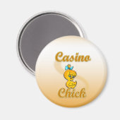 Aimant Casino Chick (Recto/Verso)
