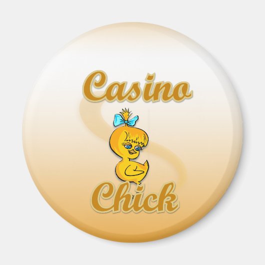Aimant Casino Chick (Devant)