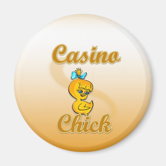 Aimant Casino Chick (Devant)
