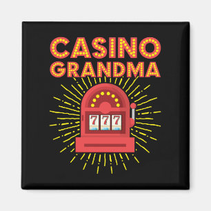 Aimant Casino Grand-mère Gambling Granny