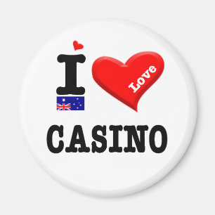 Aimant CASINO - I Love
