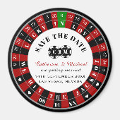 Aimant Casino Las Vegas Roulette Roulette Enregistrer La  (Devant)