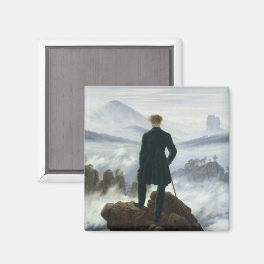Aimant Caspar David Friedrich - Le Wanderer (Recto/Verso)