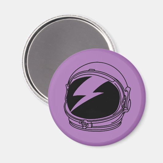 Aimant casque Bowie (Recto/Verso)