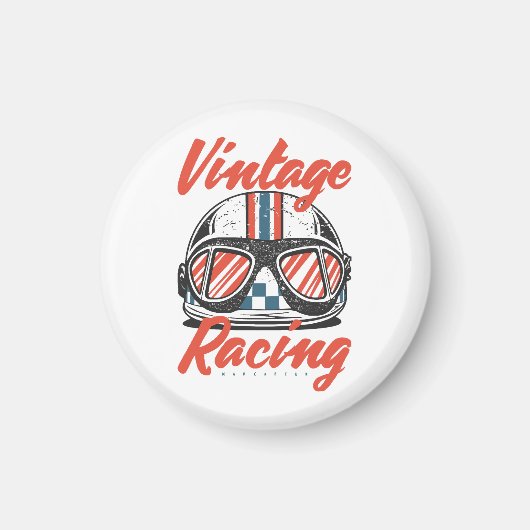 Aimant Casque de course (Devant)