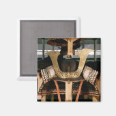 Aimant Casque de samouraï, milieu du XIVe siècle (Recto/Verso)