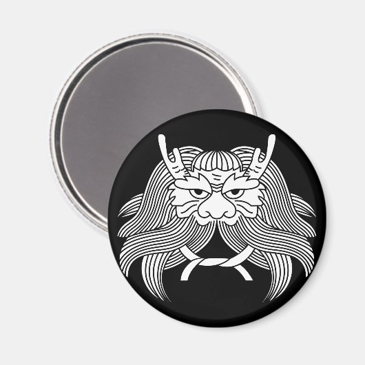 Aimant Casque Demon (Recto/Verso)