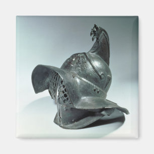 Aimant Casque en bronze de gladiateur de Thracian,