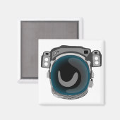 Aimant Casque spatial (Recto/Verso)
