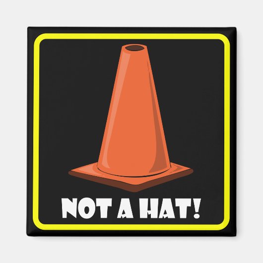 Aimant CASQUETTE CONE 1a (Devant)