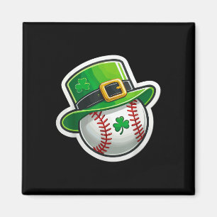 Aimant Casquette de baseball de la Saint-Patrick Lucky Sh