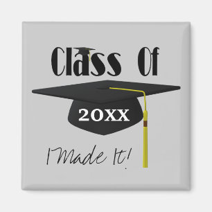 Aimant Casquette De Diplôme Et Tassel Je L'Ai Fait Mignon