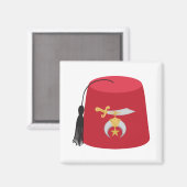 Aimant Casquette de Fès (Recto/Verso)