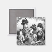 Aimant Casquettes vintages (Recto/Verso)