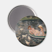 Aimant Cassatt : Heure d'été (Recto/Verso)