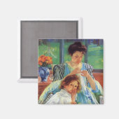 Aimant Cassatt : Jeune mère (Recto/Verso)
