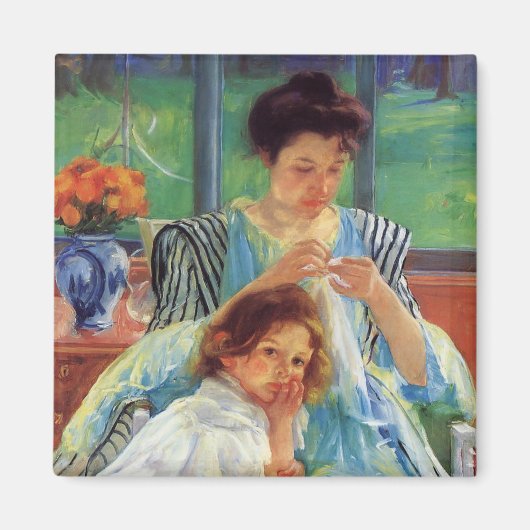 Aimant Cassatt : Jeune mère (Devant)