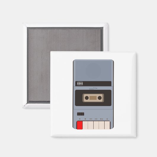 Aimant Cassette vidéo (Recto/Verso)