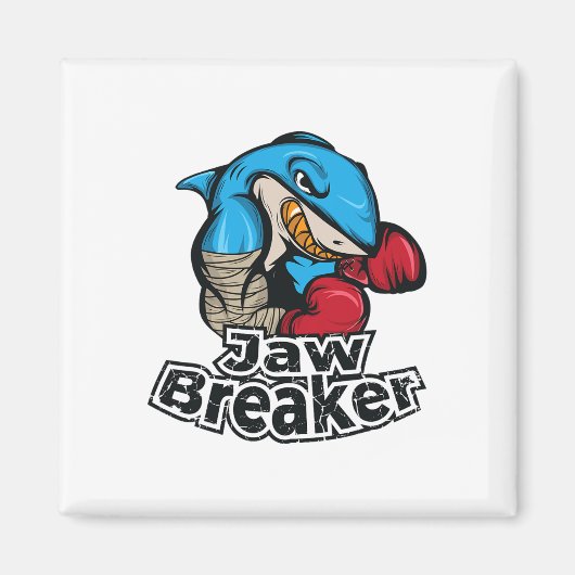Aimant Casseur de mâchoire de requin Boxe (Devant)