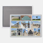 Aimant Castillo de San Marcos (Recto/Verso)