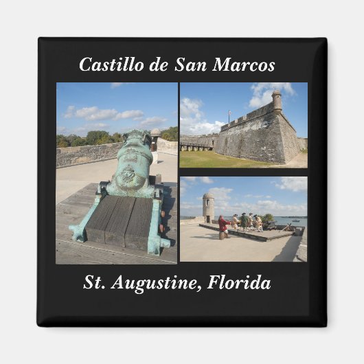 Aimant Castillo de San Marcos (Devant)