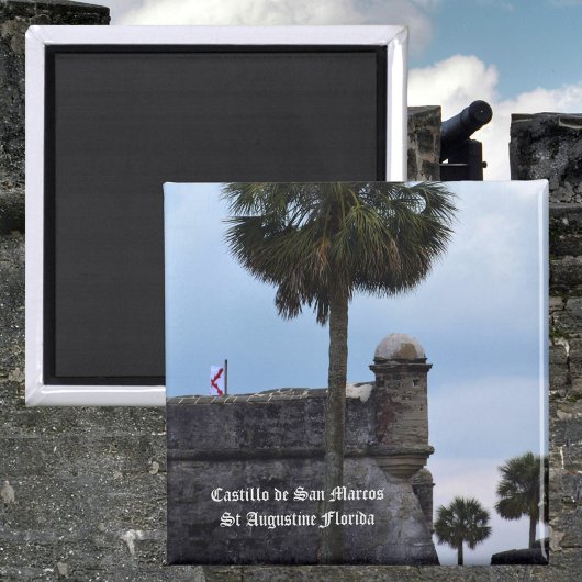 Aimant Castillo de San Marcos St Augustine Floride Photo