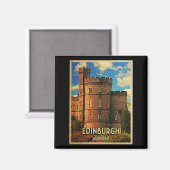 Aimant Castle Rock Edimbourg (Recto/Verso)