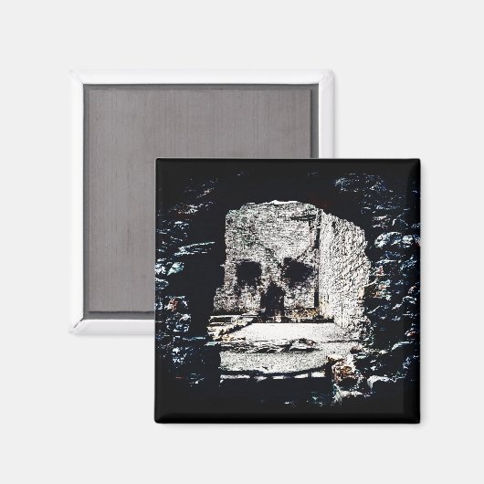 Aimant Castle Skull (Recto/Verso)