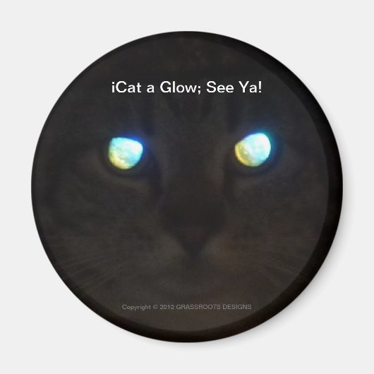 Aimant Cat a Glow; Voir Ya! (Devant)
