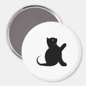 Aimant Cat dit bonjour (Recto/Verso)