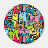 Aimant Cat et kitten (Devant)