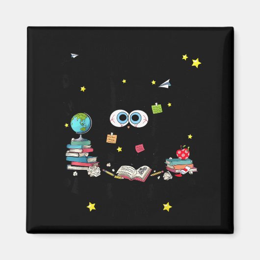 Aimant Cat I Survived 67 Days Of School Teachers Students (Devant)