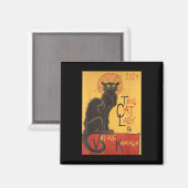 Aimant Cat Lady Kamala Le Conversation Noir Funny Ballot (Recto/Verso)