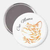 Aimant Cat Mama (Recto/Verso)