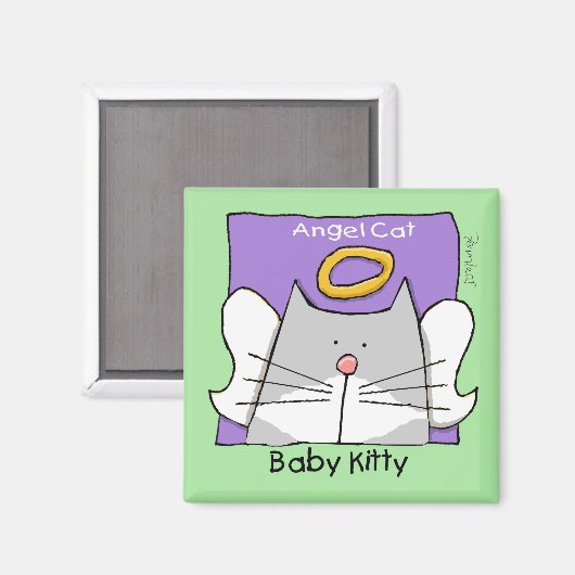 Aimant Cat Memorial (Recto/Verso)