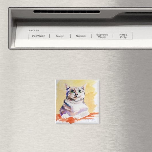 Aimant Cat mignon (In Situ (Lave-vaisselle))