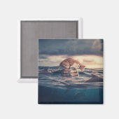 Aimant Cat Nap Dream ou cauchemar (Recto/Verso)
