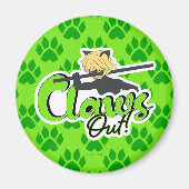 Aimant Cat Noir | Claws Out ! (Devant)