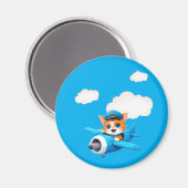 Aimant Cat Pilot (Recto/Verso)