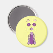 Aimant CAT pourpre (Recto/Verso)