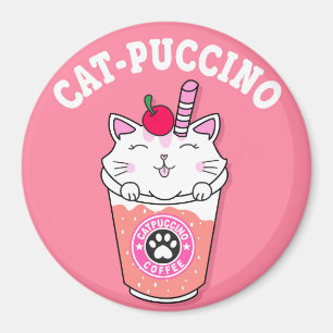 Aimant Cat Puccino