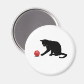 Aimant Cat Rolling Dice RPG Rôle Jeu Jeux Jeu Jeu Lov (Recto/Verso)