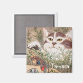 Aimant Cat supernaturel (Recto/Verso)