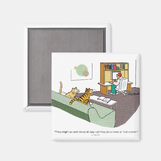 Aimant Cat Talk (Recto/Verso)