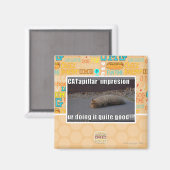 Aimant CATapillar (Recto/Verso)