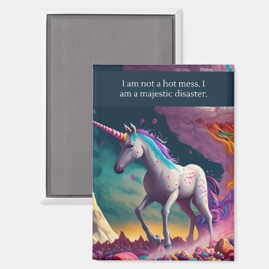 Aimant Catastrophe majestueuse (Recto/Verso)