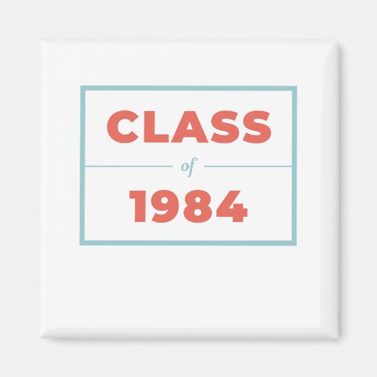 Aimant Catégorie 1984 (Devant)